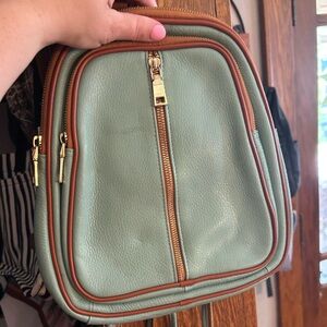 Stylish Green Backpack